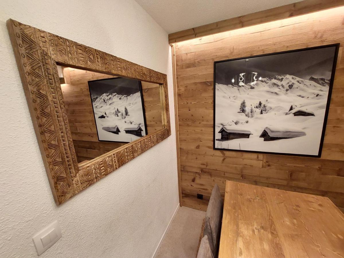 40M2 - Ski Aux Pieds - La Tania - Parking Couvert Kültér fotó
