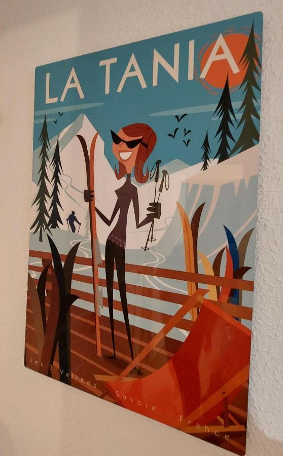 40M2 - Ski Aux Pieds - La Tania - Parking Couvert Kültér fotó
